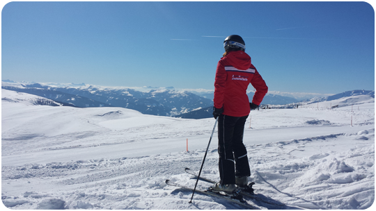 Skiing in Salzburger